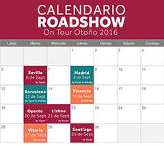 ROAD SHOWS OTOÑO '16